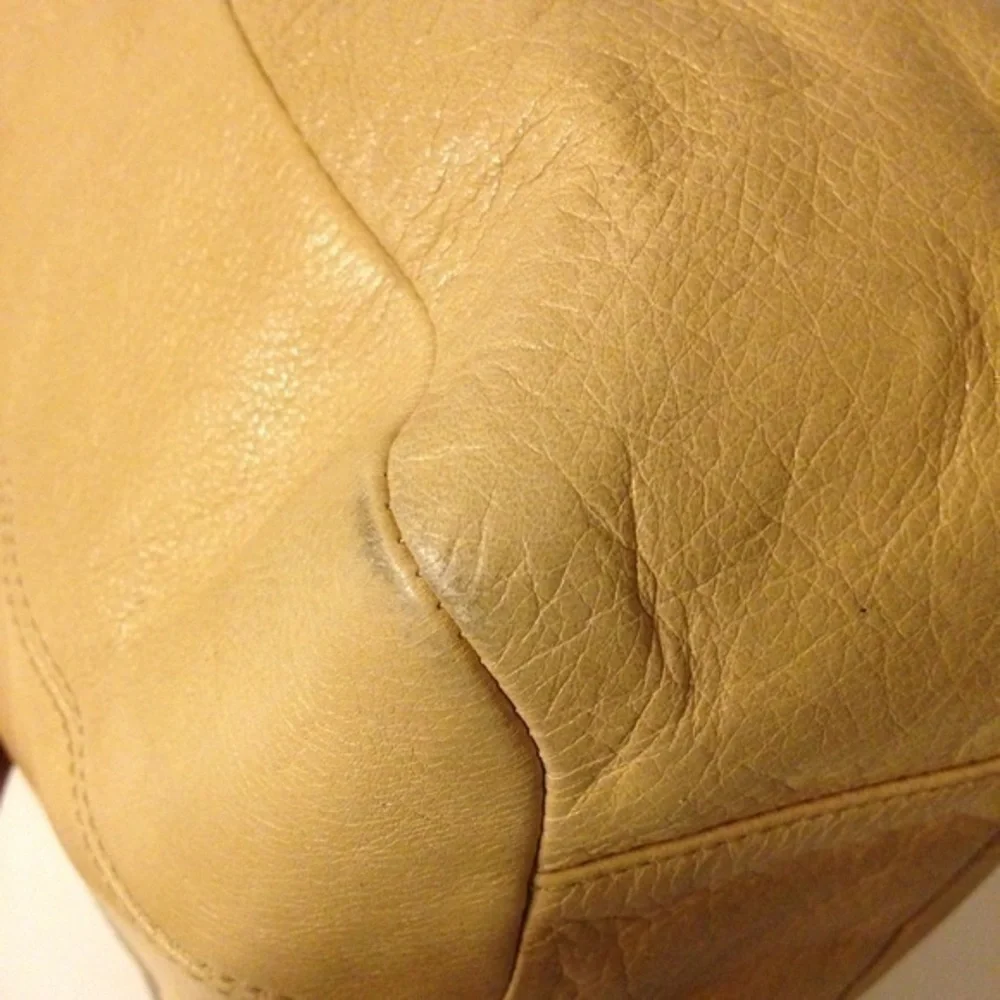 Coach studded leather bag